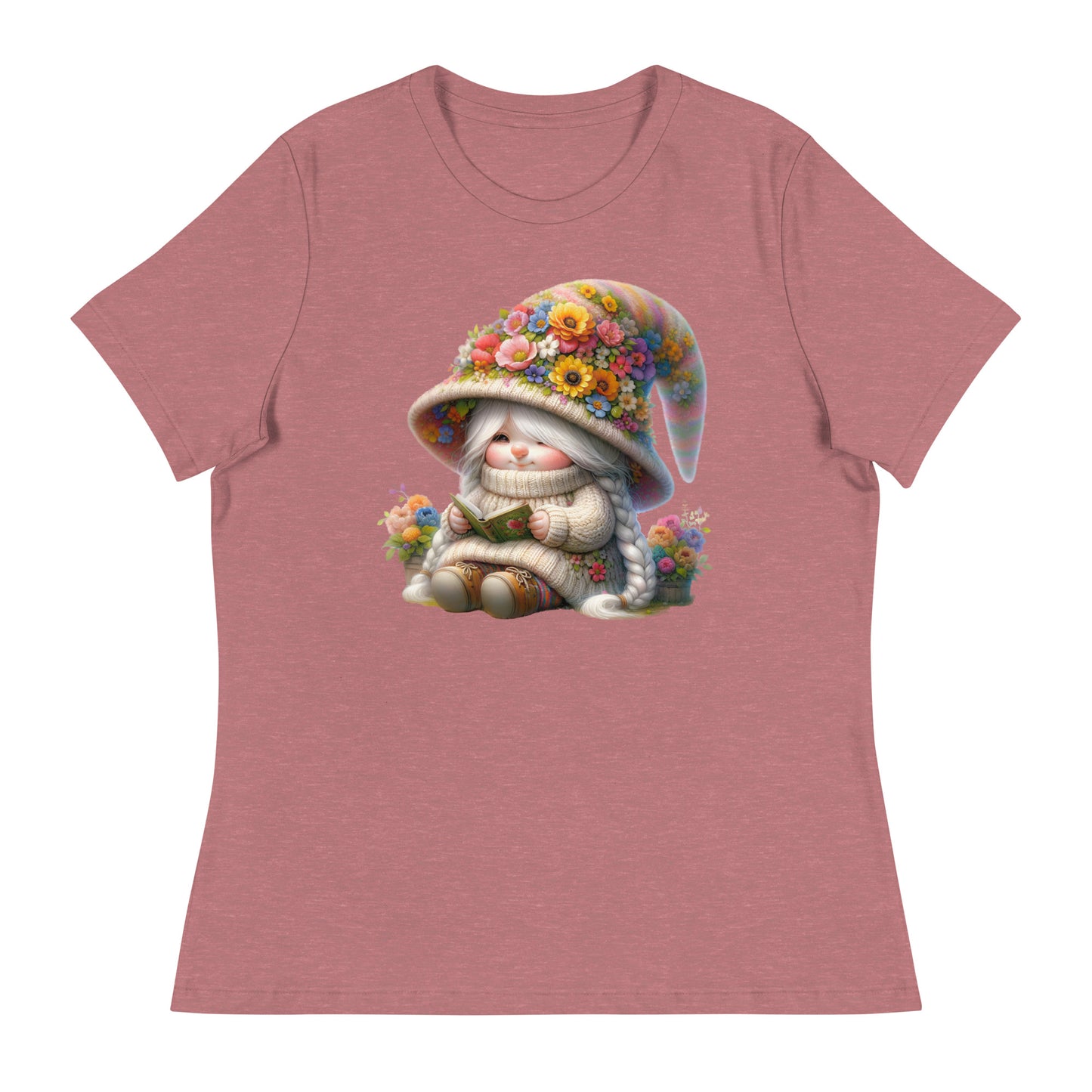Women's Relaxed T-Shirt "Spring Gnomes" 08.0