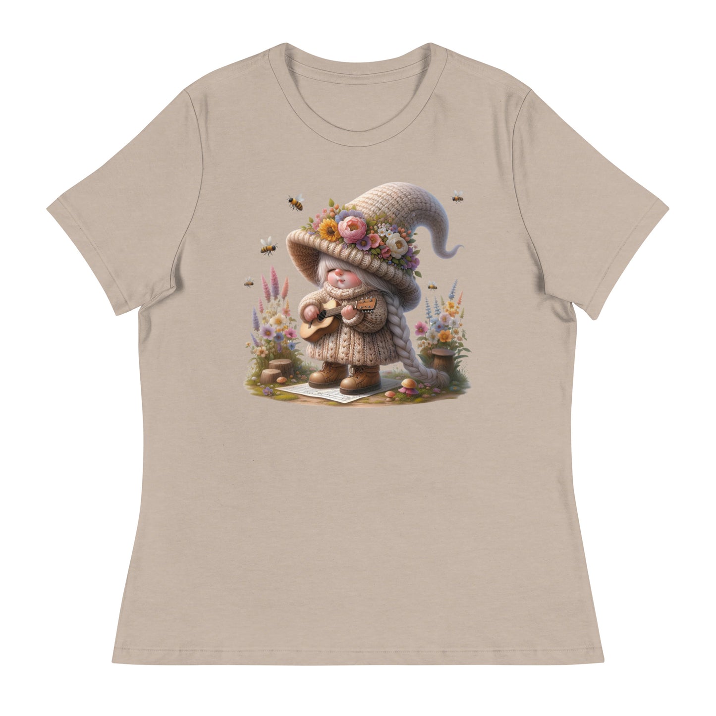 Women's Relaxed T-Shirt "Spring Gnomes" 04