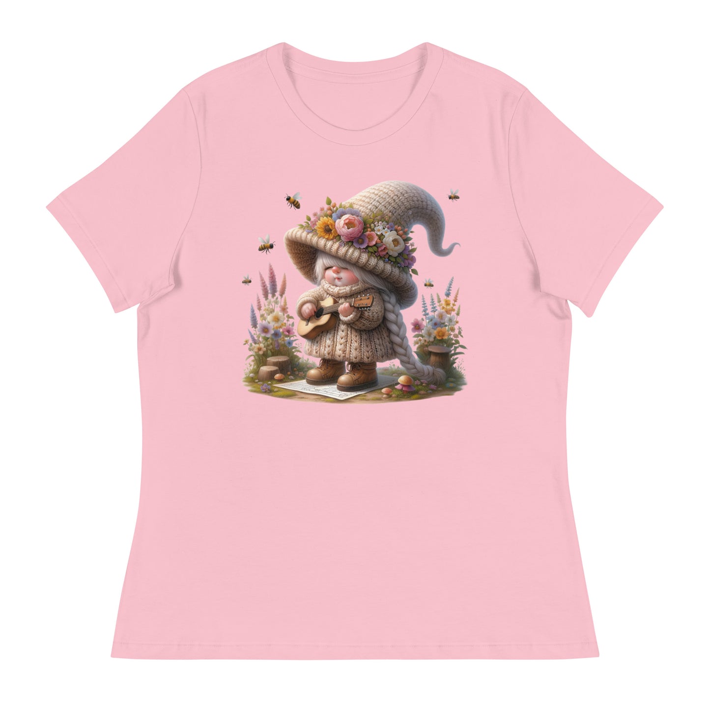 Women's Relaxed T-Shirt "Spring Gnomes" 04