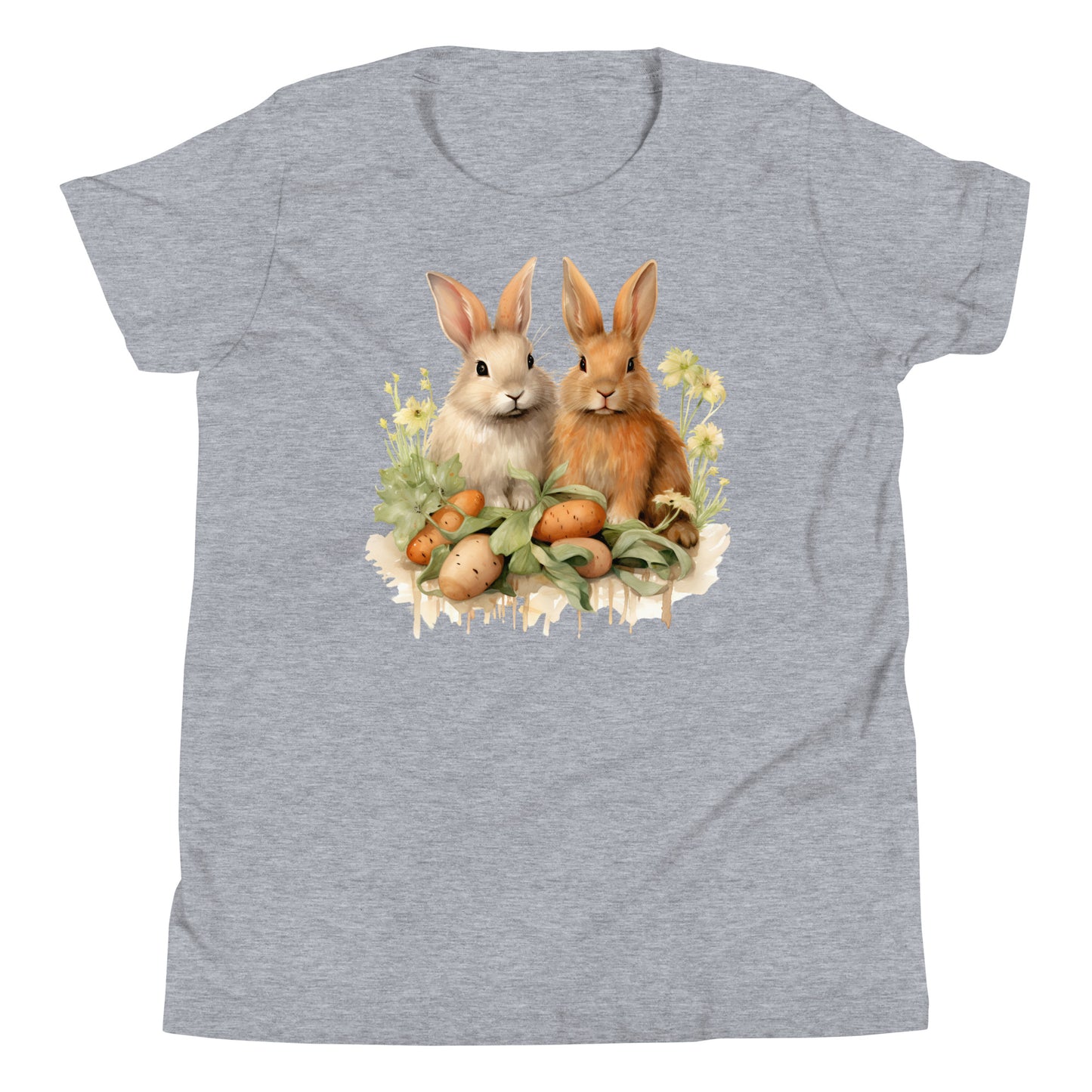 Youth Short Sleeve T-Shirt  A pair of Bunnies