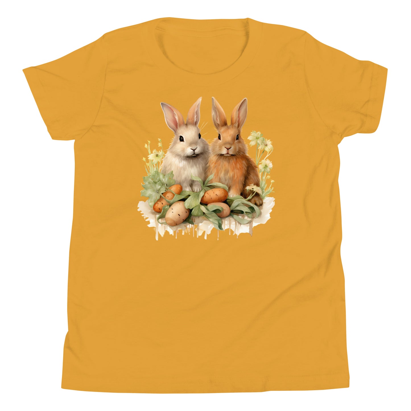 Youth Short Sleeve T-Shirt  A pair of Bunnies